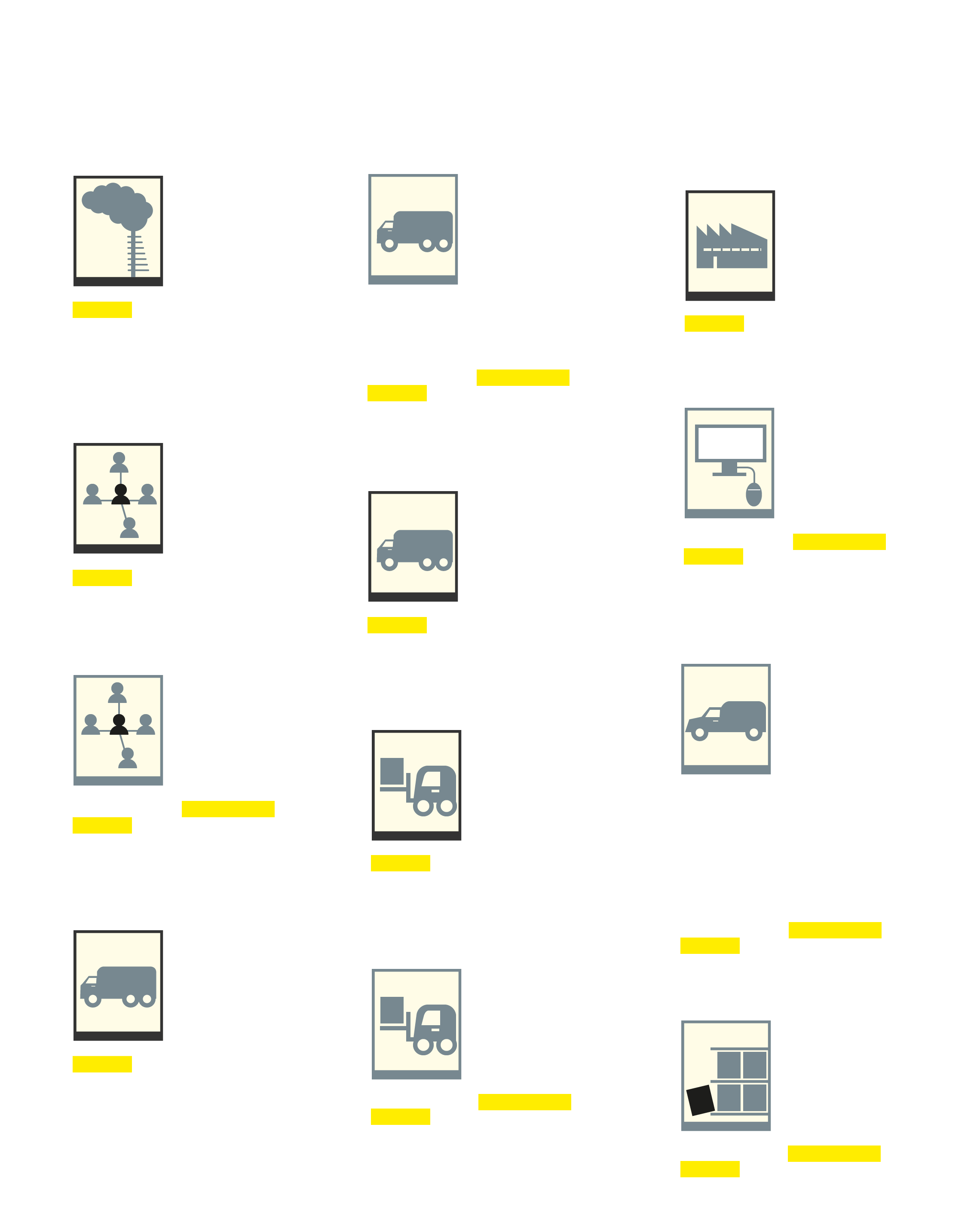 las doce personas investigadas por el robo de material en Renault