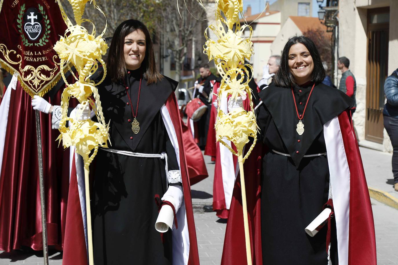 Peñafiel celebra su tradicional procesión de la Borriquilla