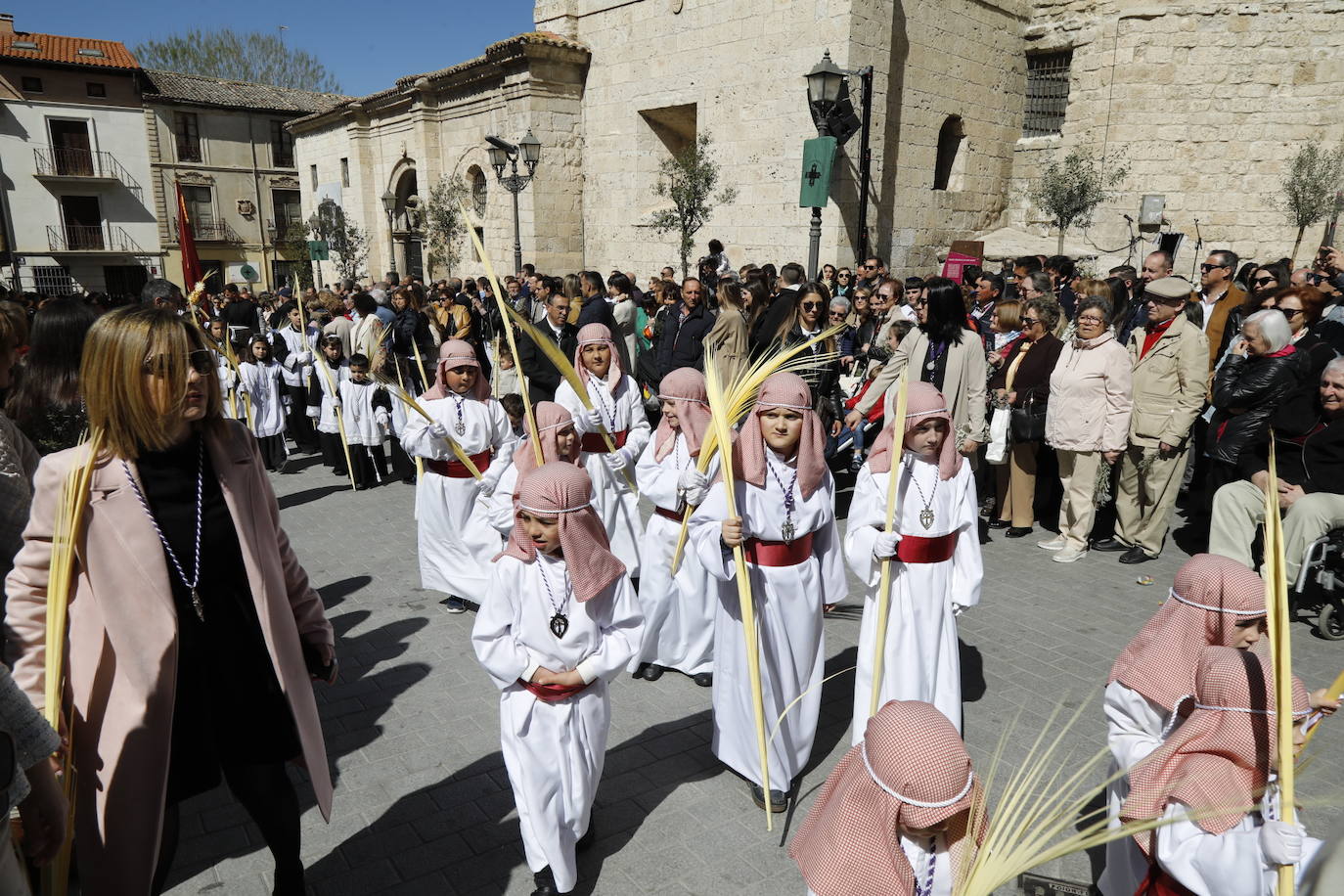 Peñafiel celebra su tradicional procesión de la Borriquilla