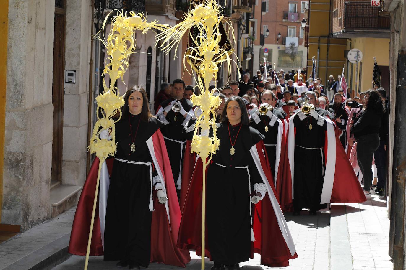 Peñafiel celebra su tradicional procesión de la Borriquilla