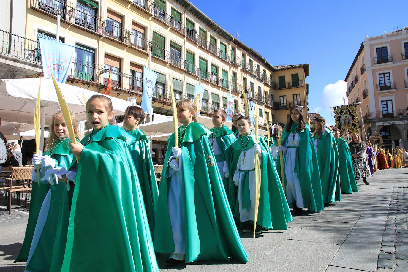 Domingo de Ramos en la provincia de Segovia