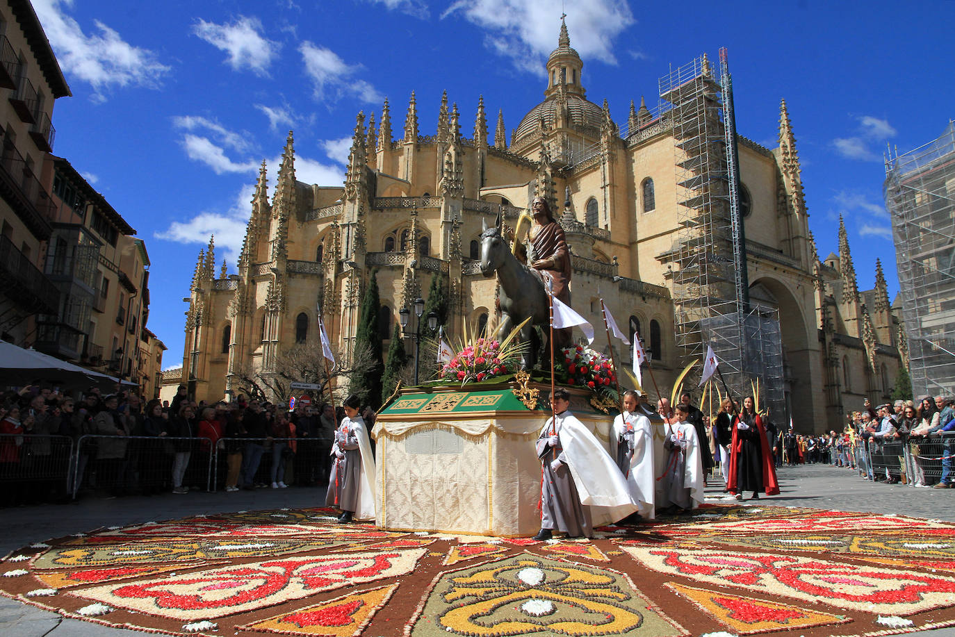 Domingo de Ramos en la provincia de Segovia