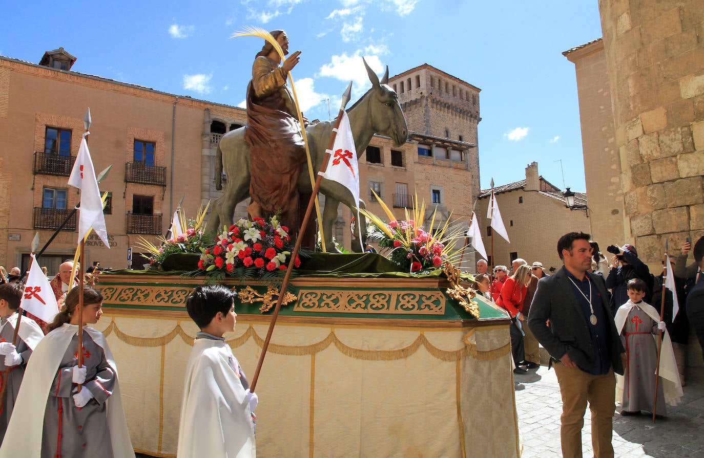 Domingo de Ramos en la provincia de Segovia