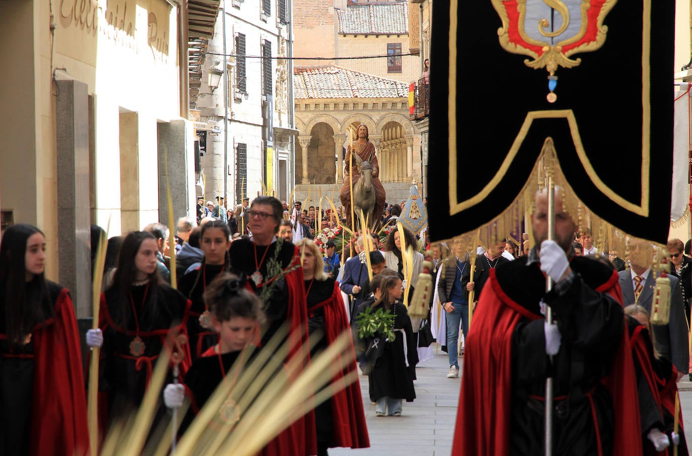 Domingo de Ramos en la provincia de Segovia