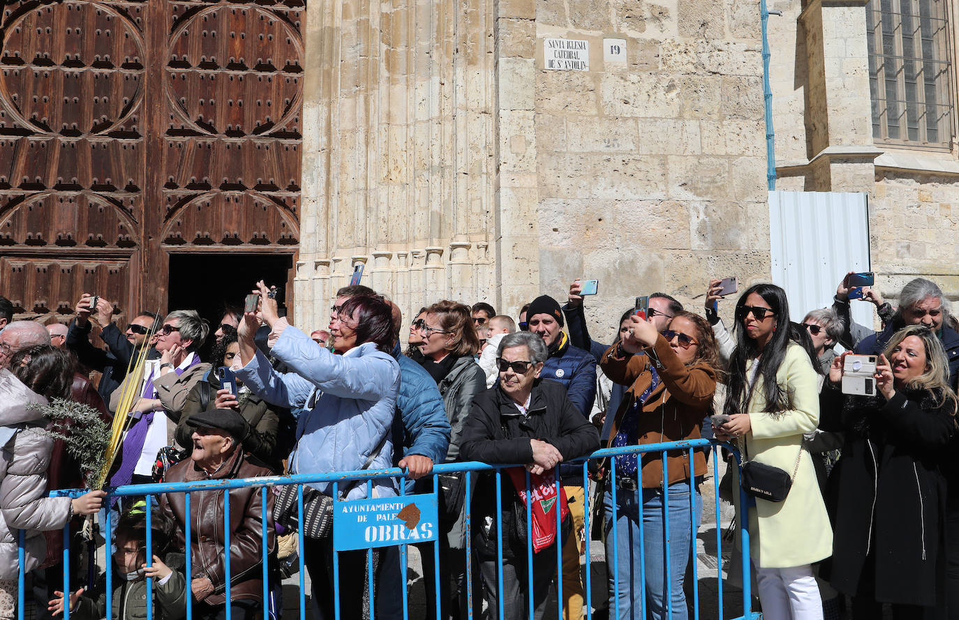 Procesión de la &#039;borriquilla&#039; en Palencia