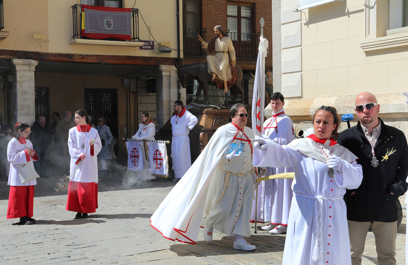 Procesión de la &#039;borriquilla&#039; en Palencia