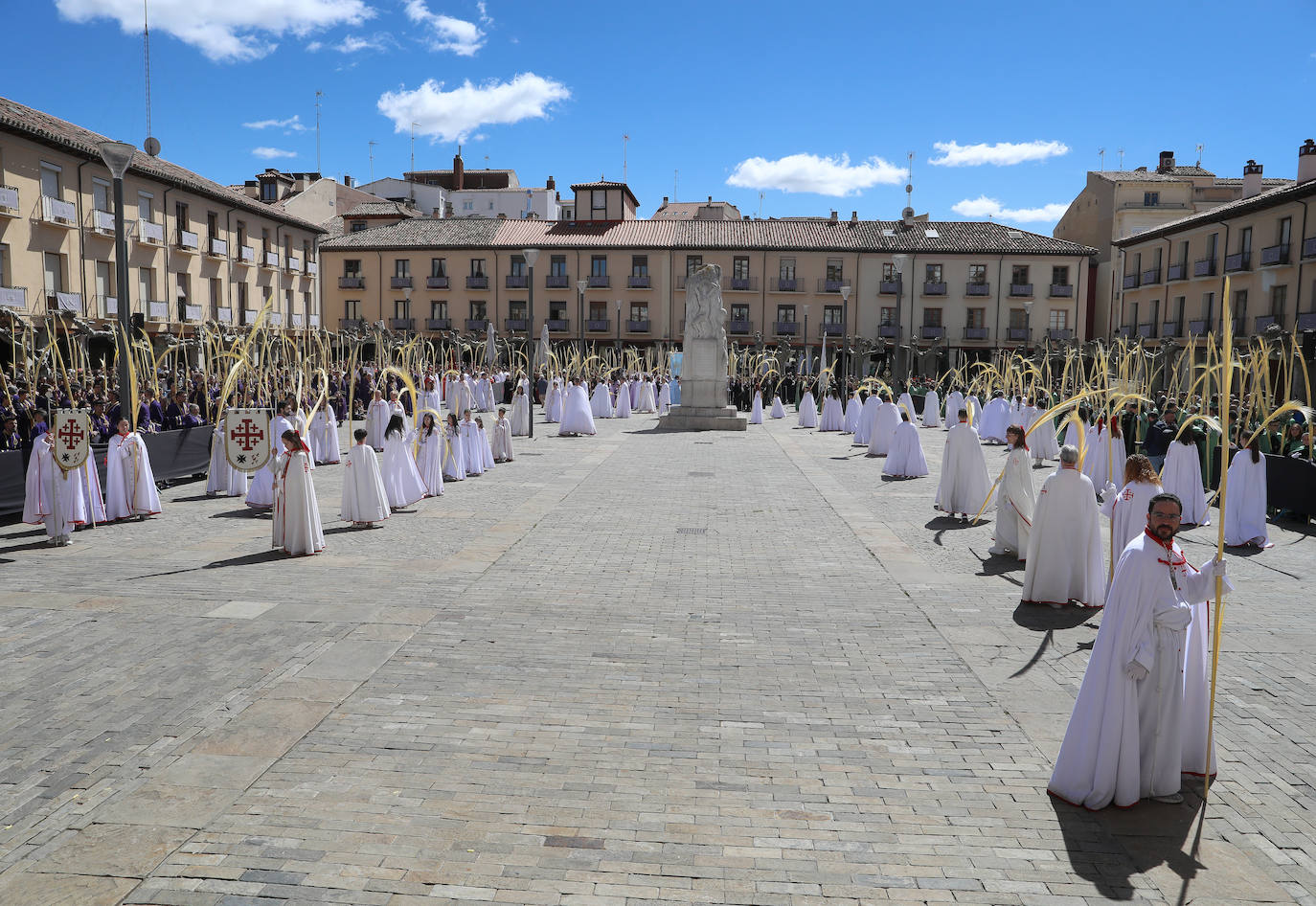 Procesión de la &#039;borriquilla&#039; en Palencia