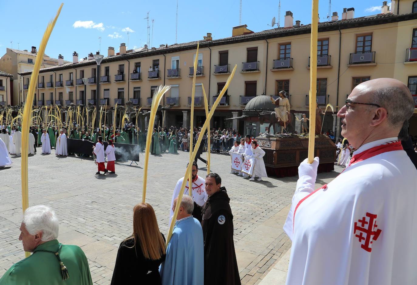 Procesión de la &#039;borriquilla&#039; en Palencia