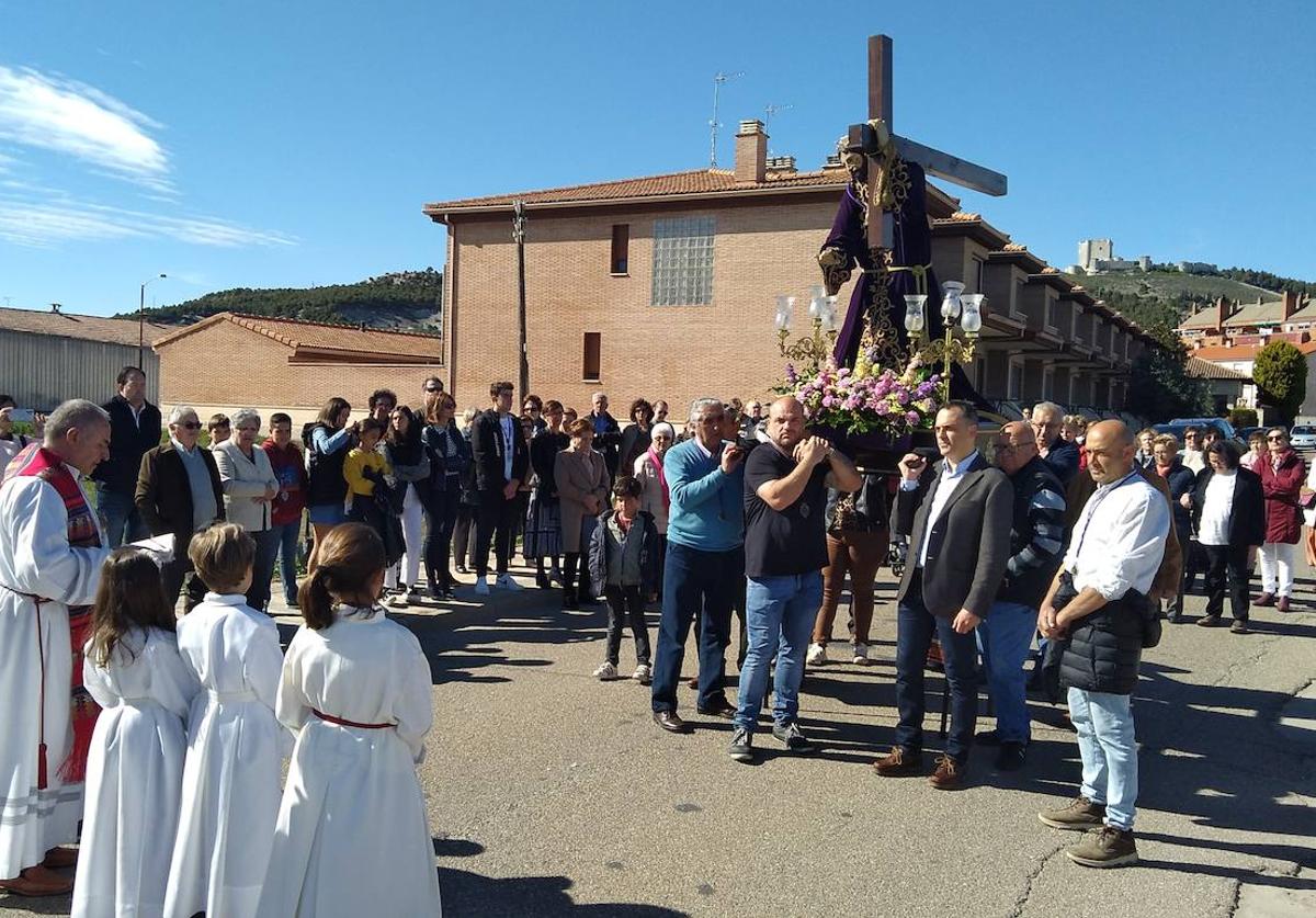 Procesión de Nuestro Padre Jesús Nazareno del Domingo de Ramos en Íscar.