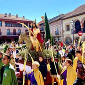 Olmedo inicia la Semana Santa con la procesión de La Borriquilla