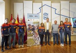Presentación del VI Memorial Jesús Negro, este martes en la Diputación.