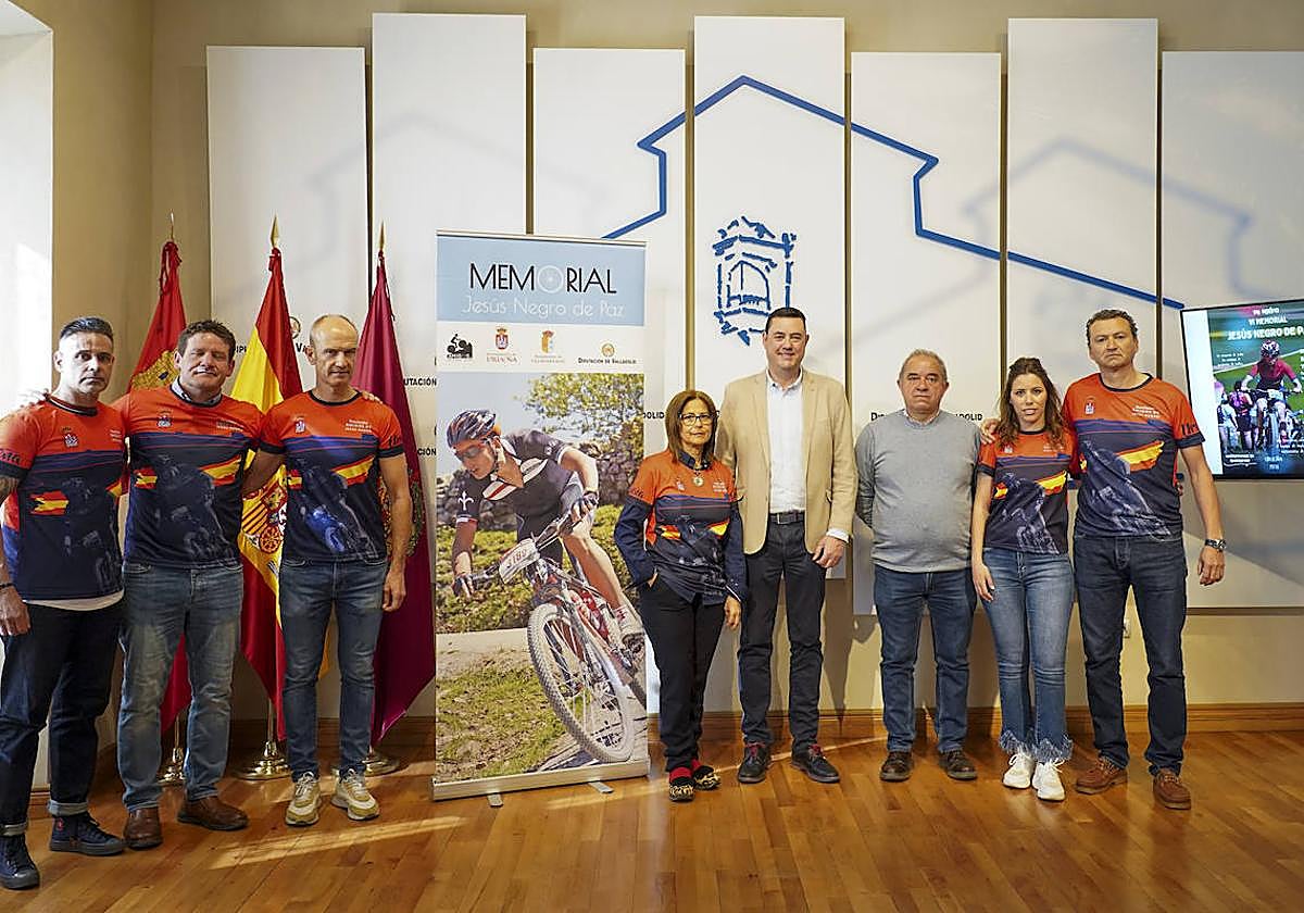 Presentación del VI Memorial Jesús Negro, este martes en la Diputación.