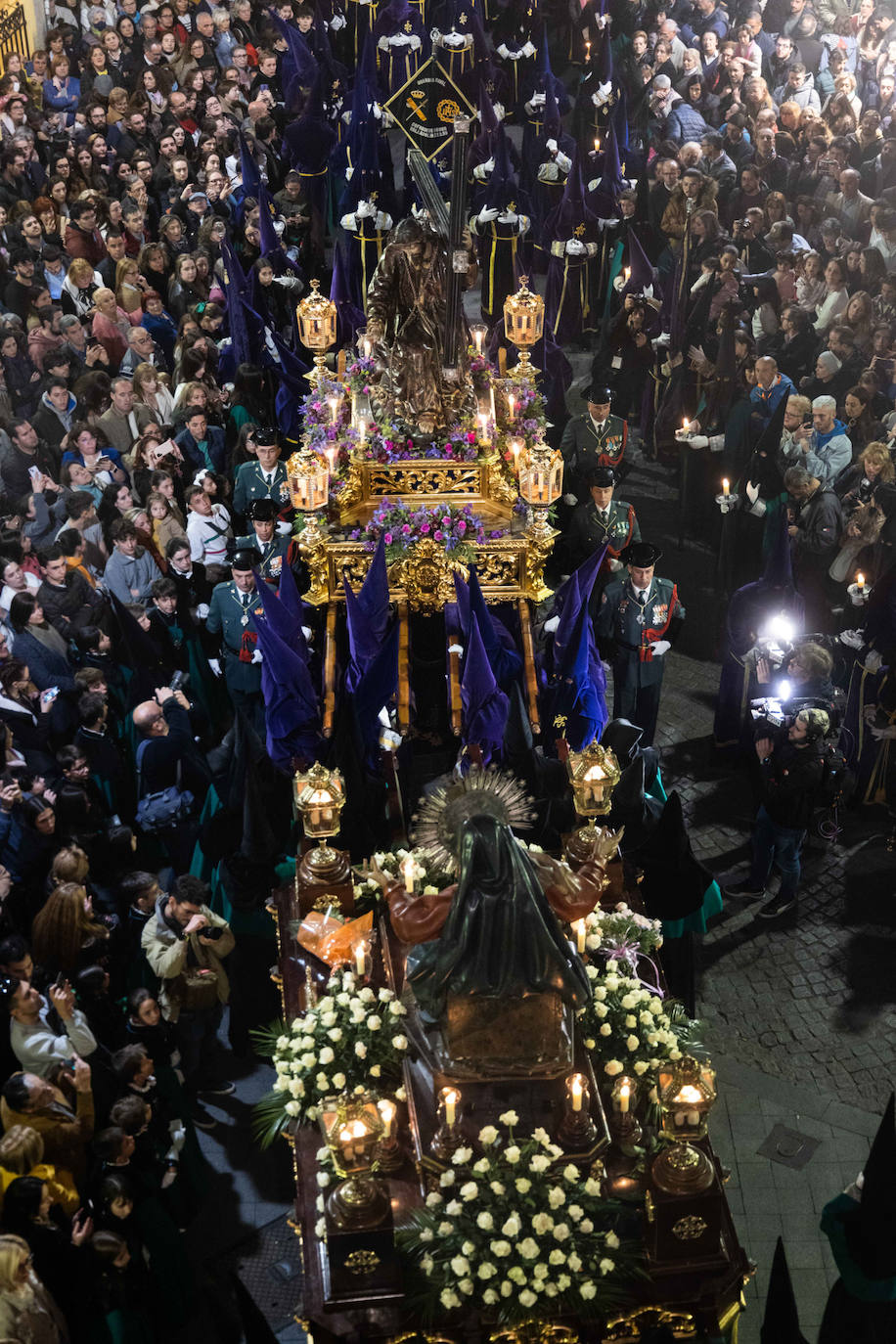 Las procesiones del Miércoles Santo en Valladolid