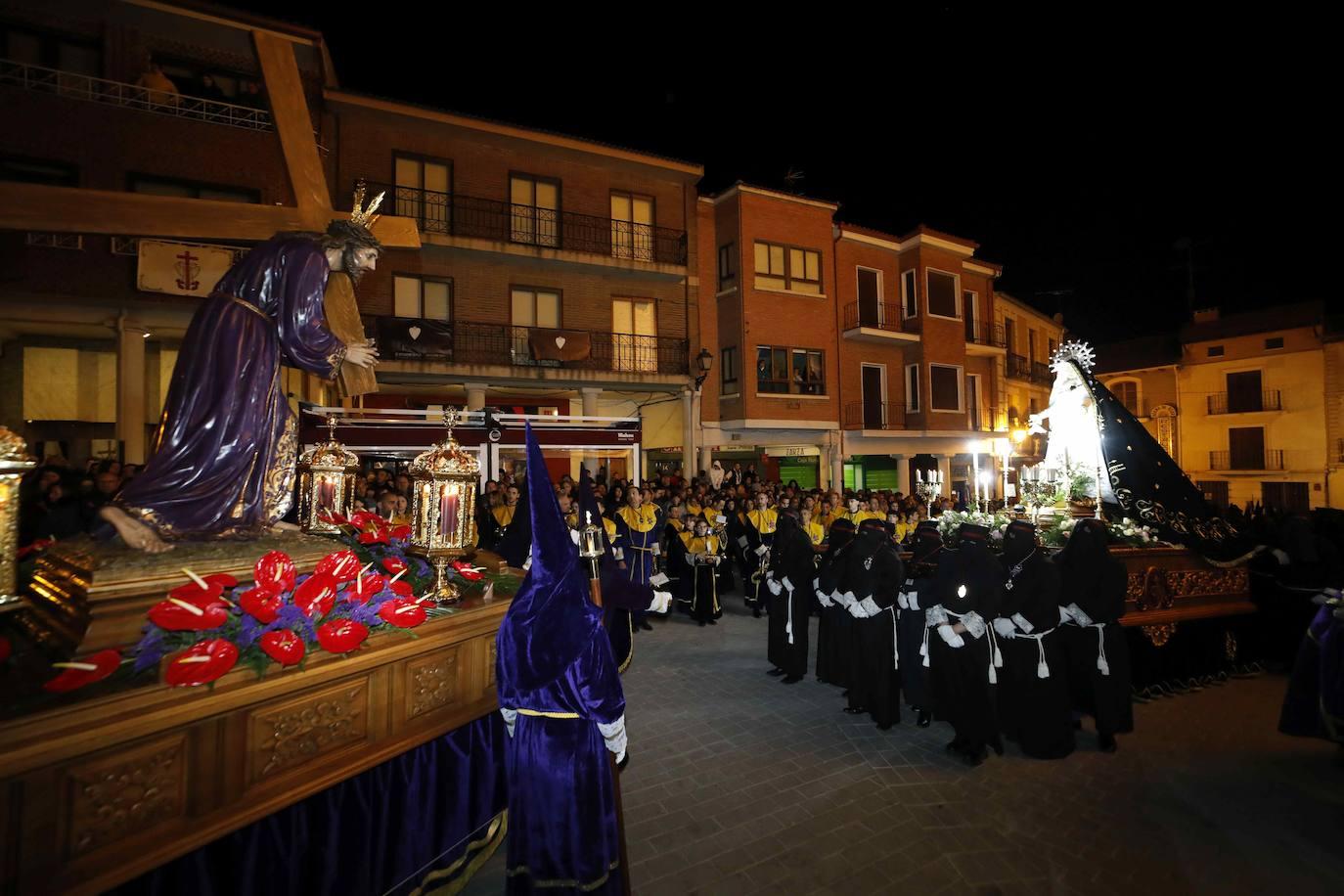 Así ha sido la procesión del Encuentro en Peñafiel