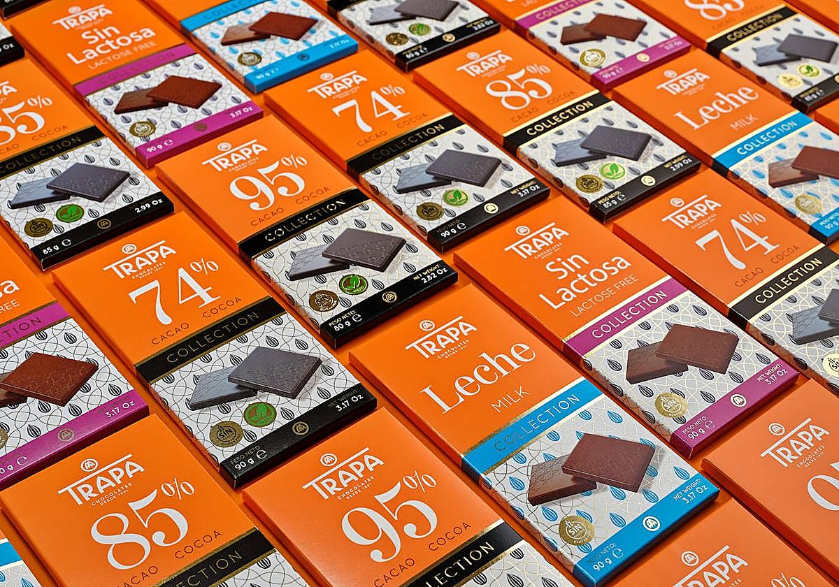 Chocolates Trapa aumenta sus ventas un 42% en 2022