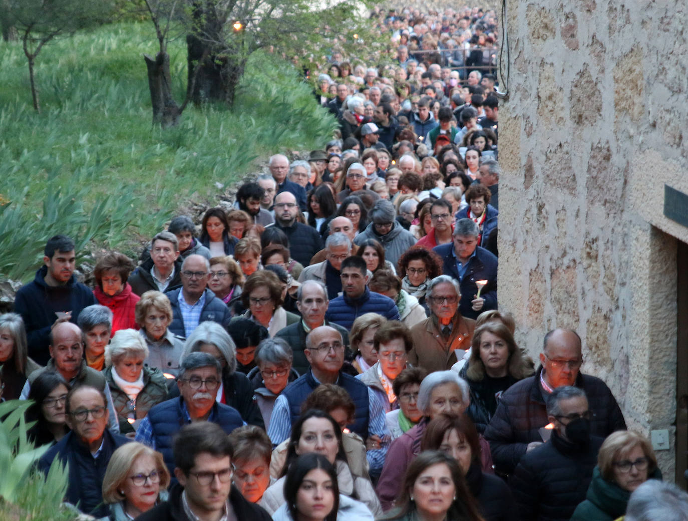 Vía Crucis de los Padres Carmelitas