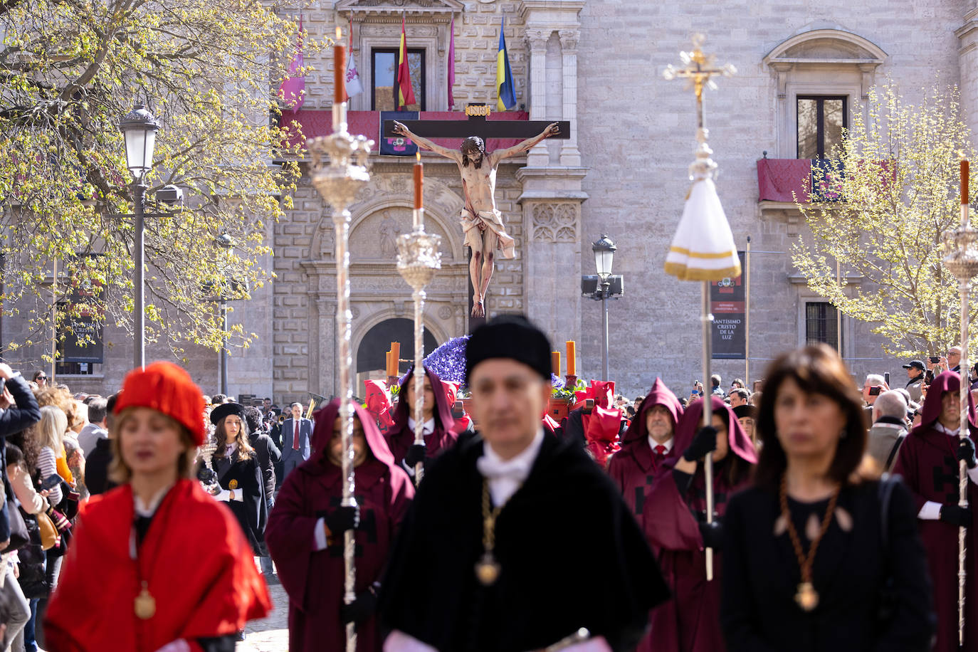 Procesión del Santísimo Cristo de la Luz en la Semana Santa de Valladolid