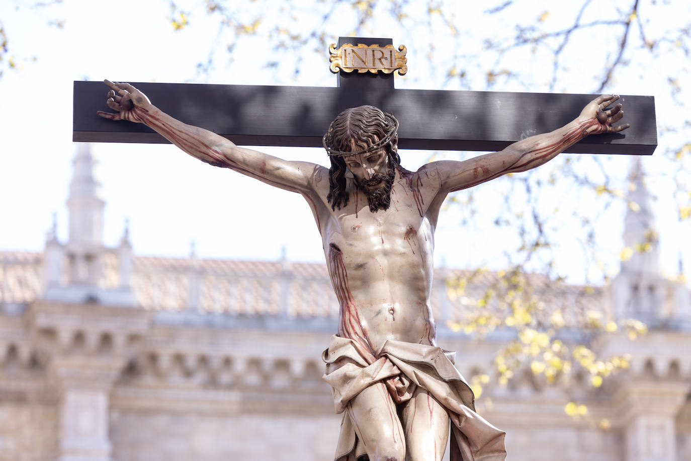 Procesión del Santísimo Cristo de la Luz en la Semana Santa de Valladolid