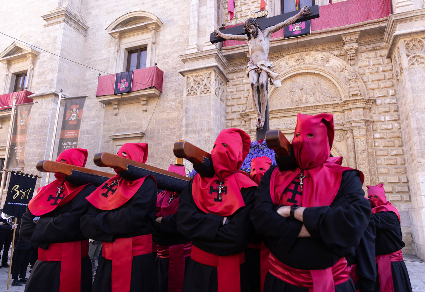 Procesión del Santísimo Cristo de la Luz en la Semana Santa de Valladolid