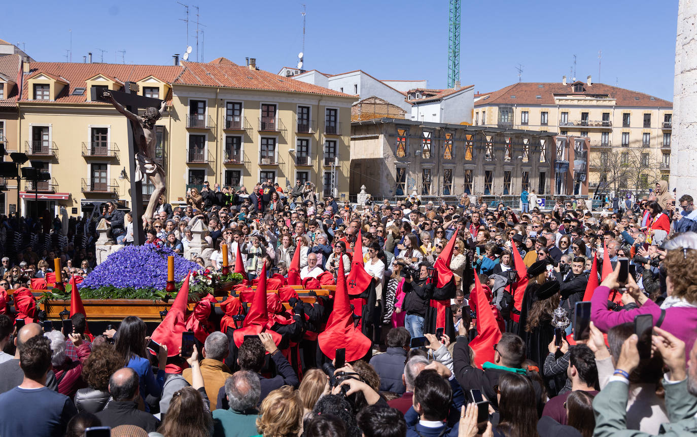 Procesión del Santísimo Cristo de la Luz en la Semana Santa de Valladolid