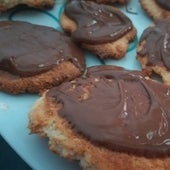 Galletas de chocolate caseras con harina de almendra