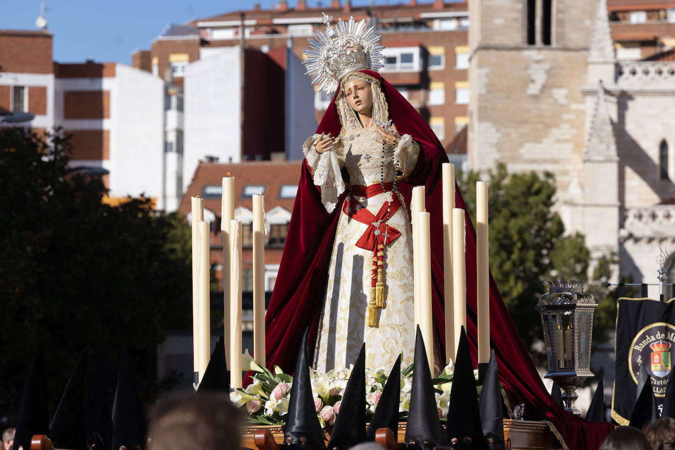 Procesión del Santísimo Cristo de la Preciosísima Sangre y de María Santísima de la Caridad de Valladolid