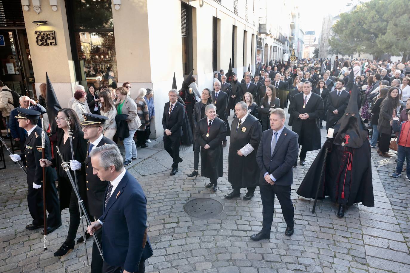 La procesión de la Penitencia y Caridad de Valladolid