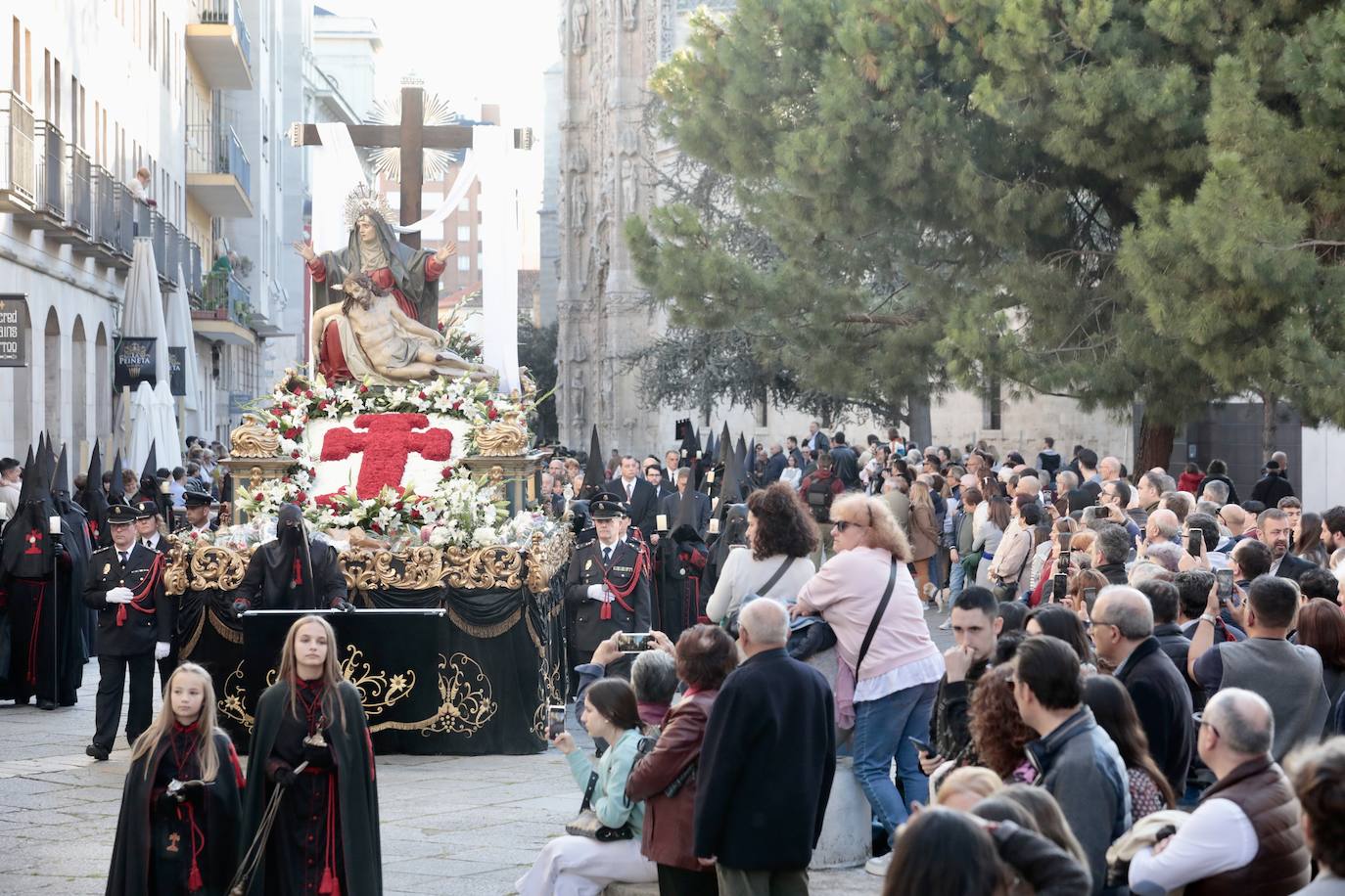 La procesión de la Penitencia y Caridad de Valladolid