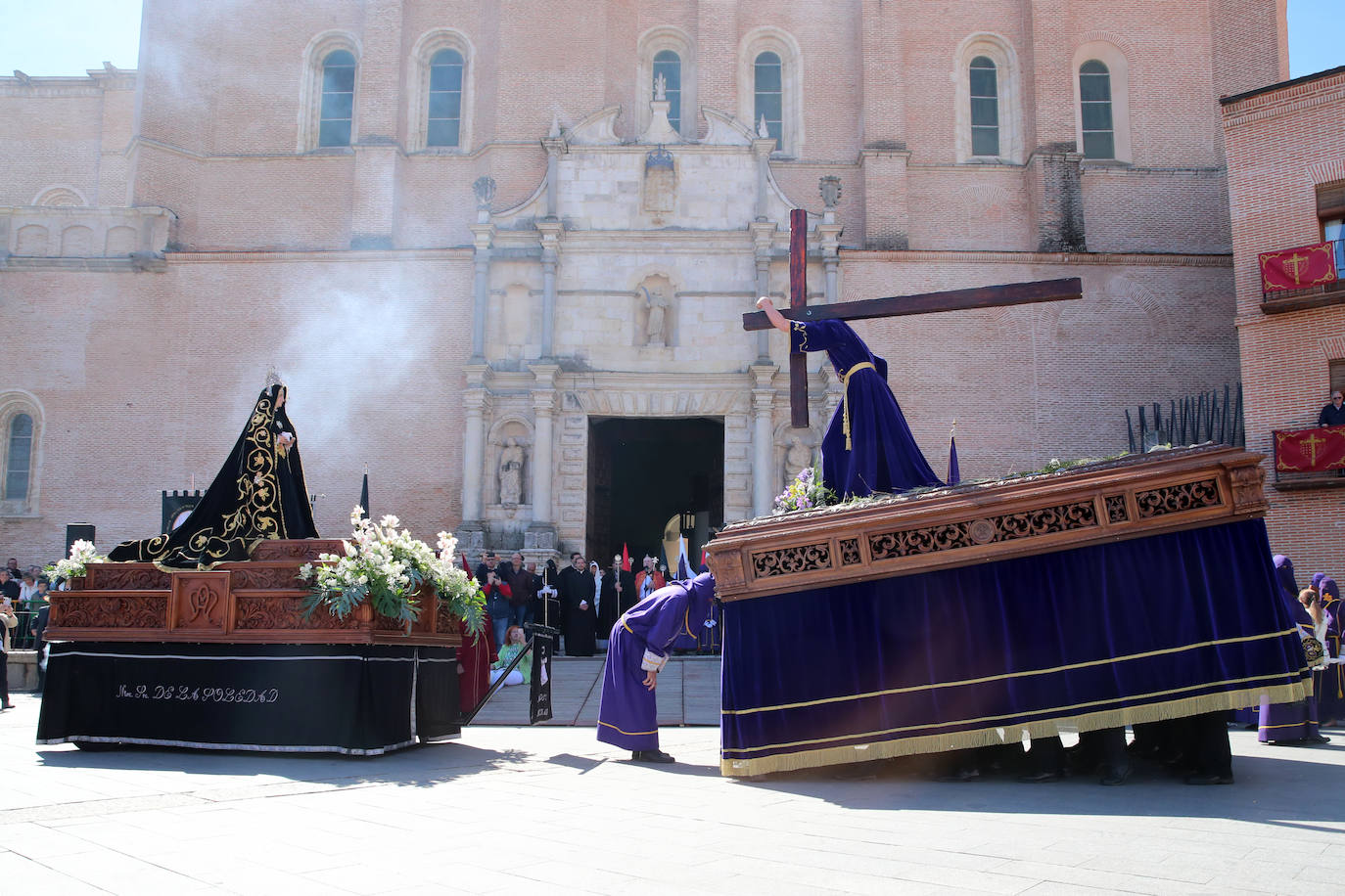 Procesión del Santo Encuentro en Medina del Campo