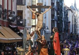 Procesión de la Amargura en el Monte Calvario de Valladolid