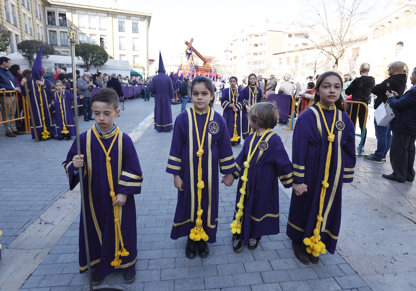 Palencia se rinde a Los Pasos, una de las procesiones más antiguas