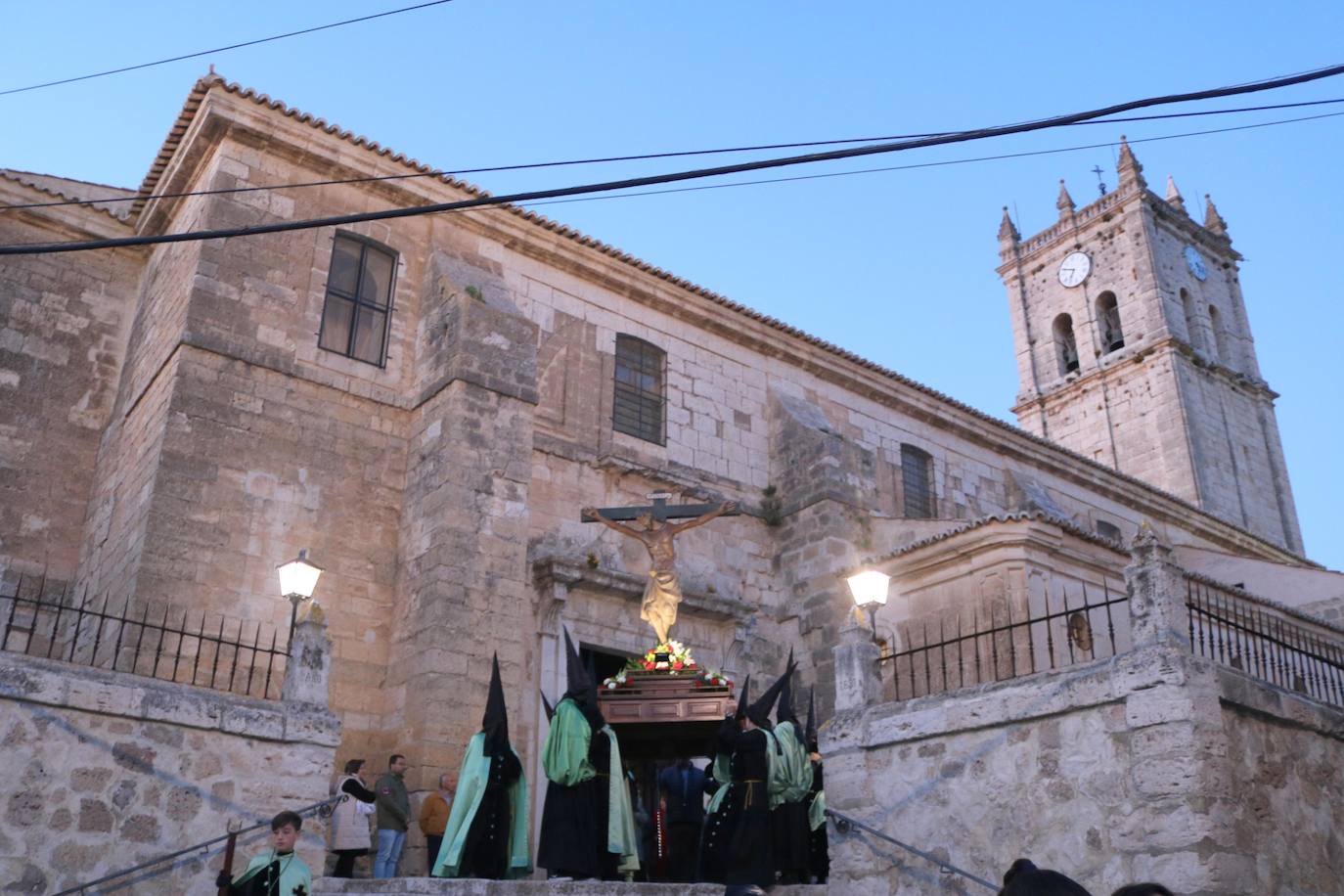 El recogimiento de la Semana Santa en Baltanás