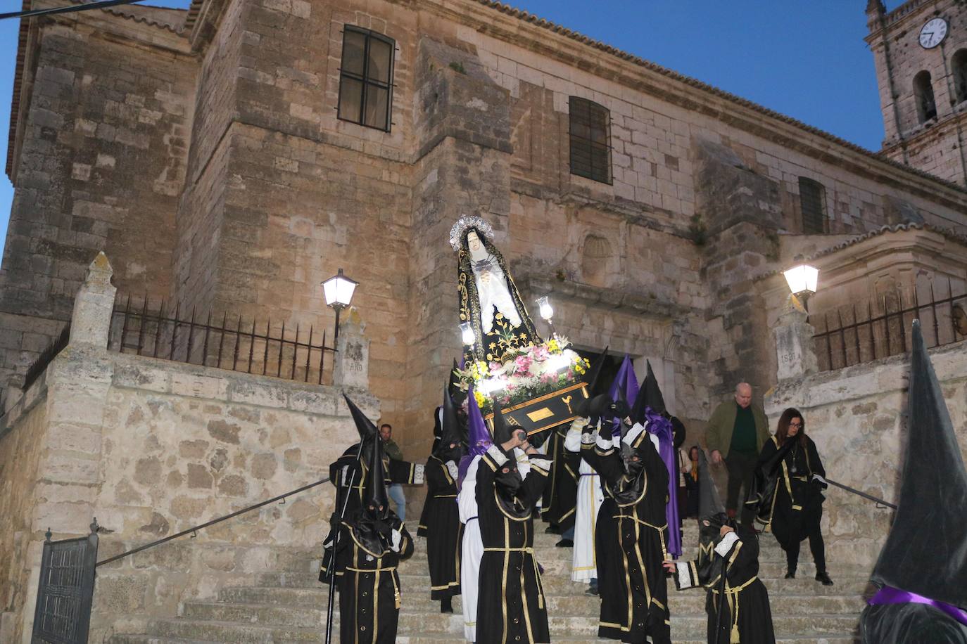 El recogimiento de la Semana Santa en Baltanás