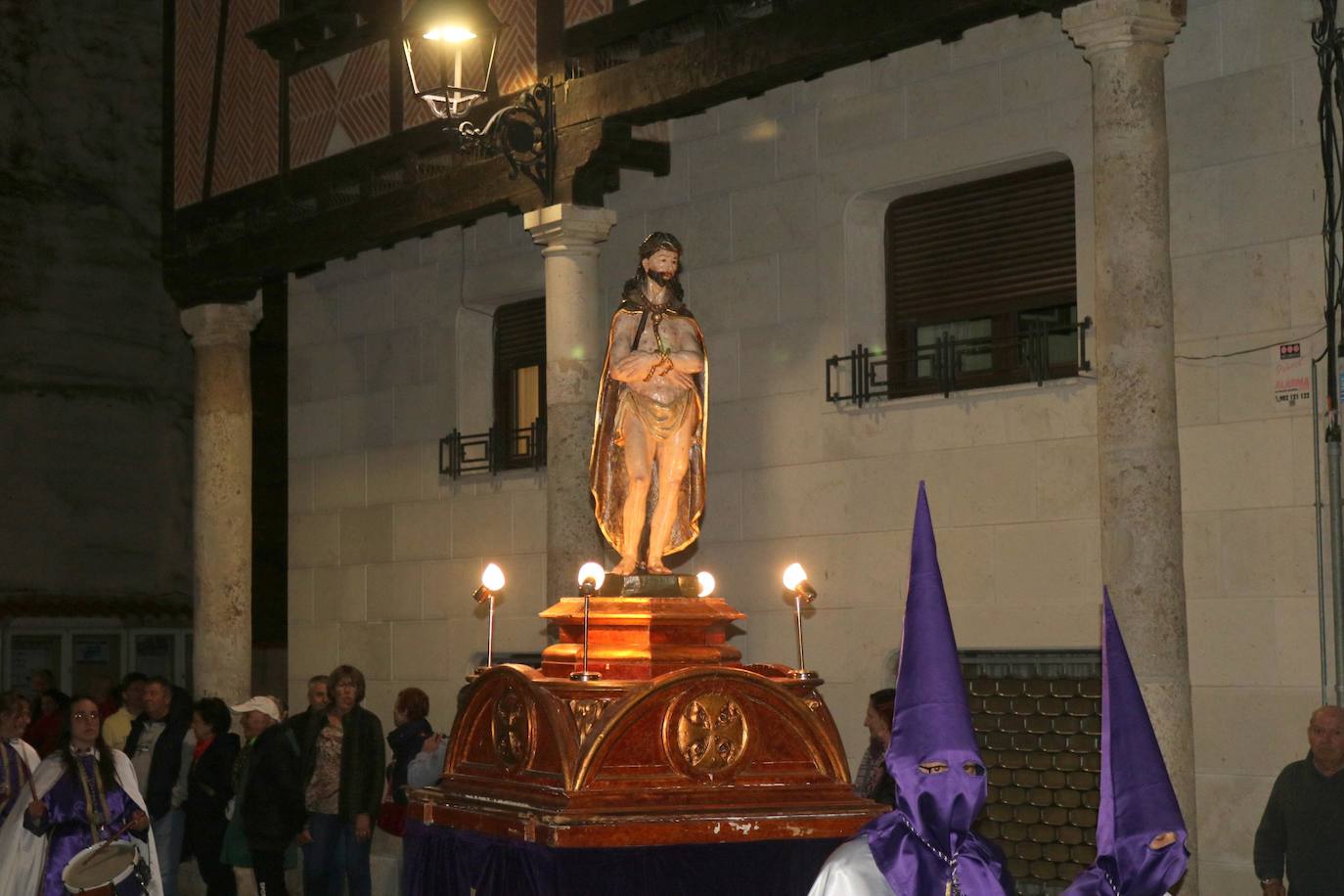 El recogimiento de la Semana Santa en Baltanás