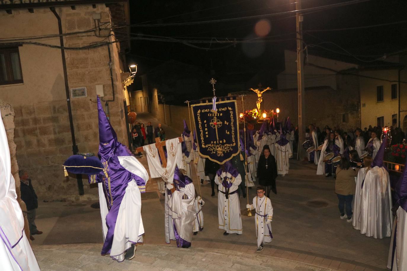 El recogimiento de la Semana Santa en Baltanás