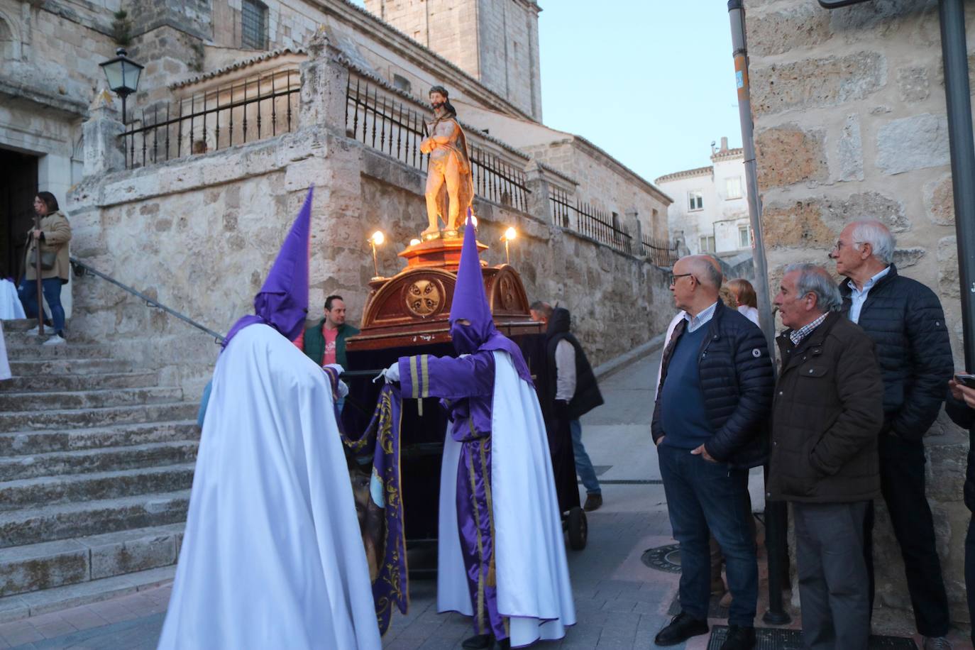 El recogimiento de la Semana Santa en Baltanás