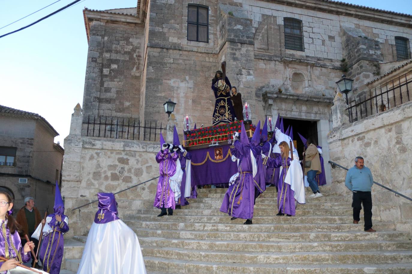 El recogimiento de la Semana Santa en Baltanás