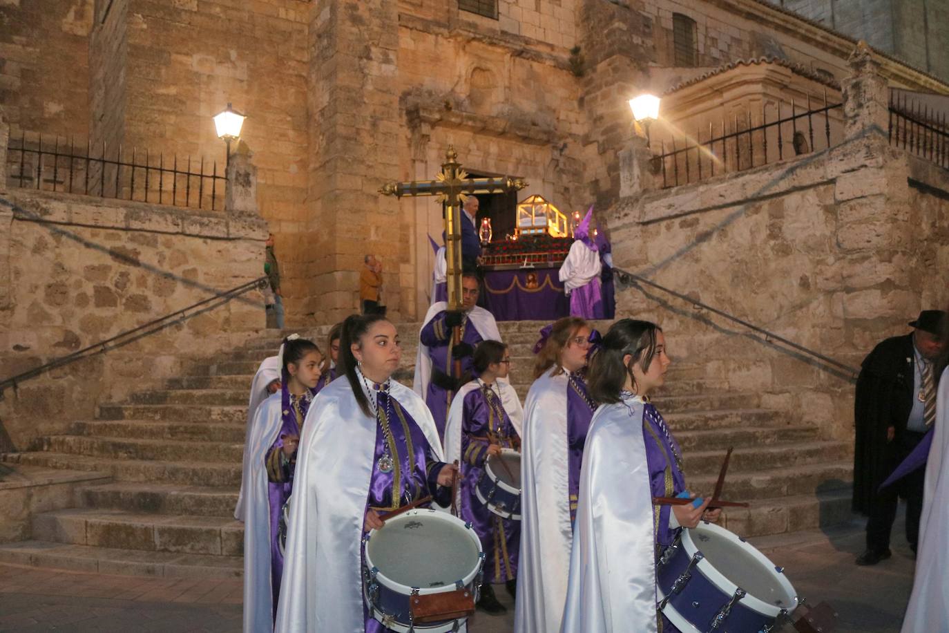 El recogimiento de la Semana Santa en Baltanás