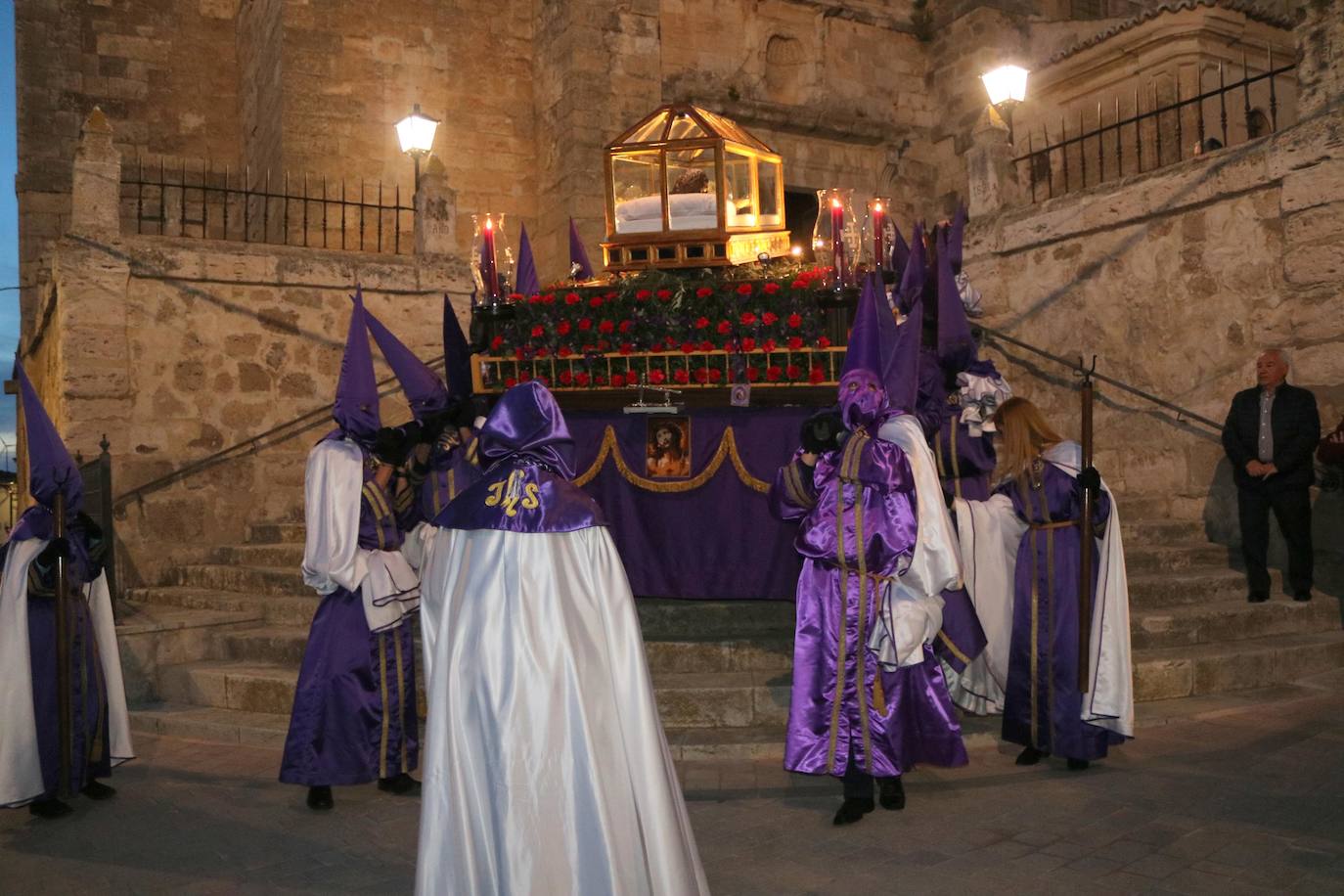 El recogimiento de la Semana Santa en Baltanás