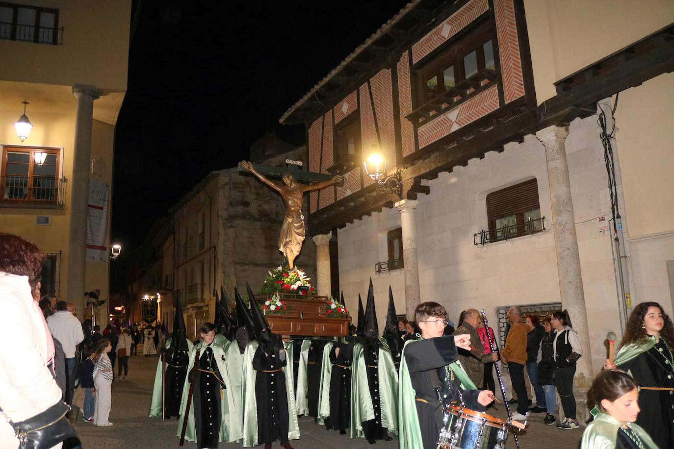 El recogimiento de la Semana Santa en Baltanás