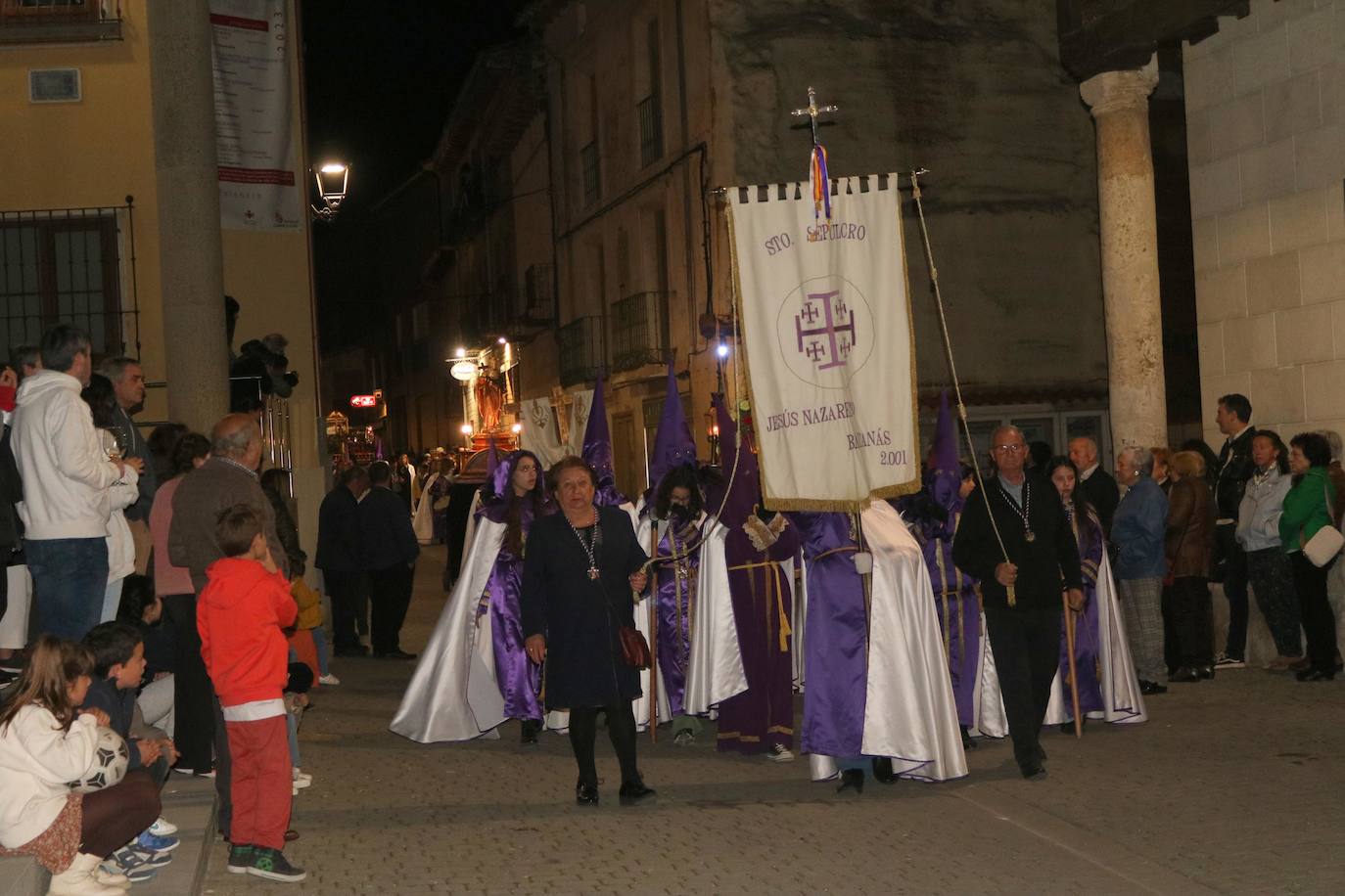 El recogimiento de la Semana Santa en Baltanás