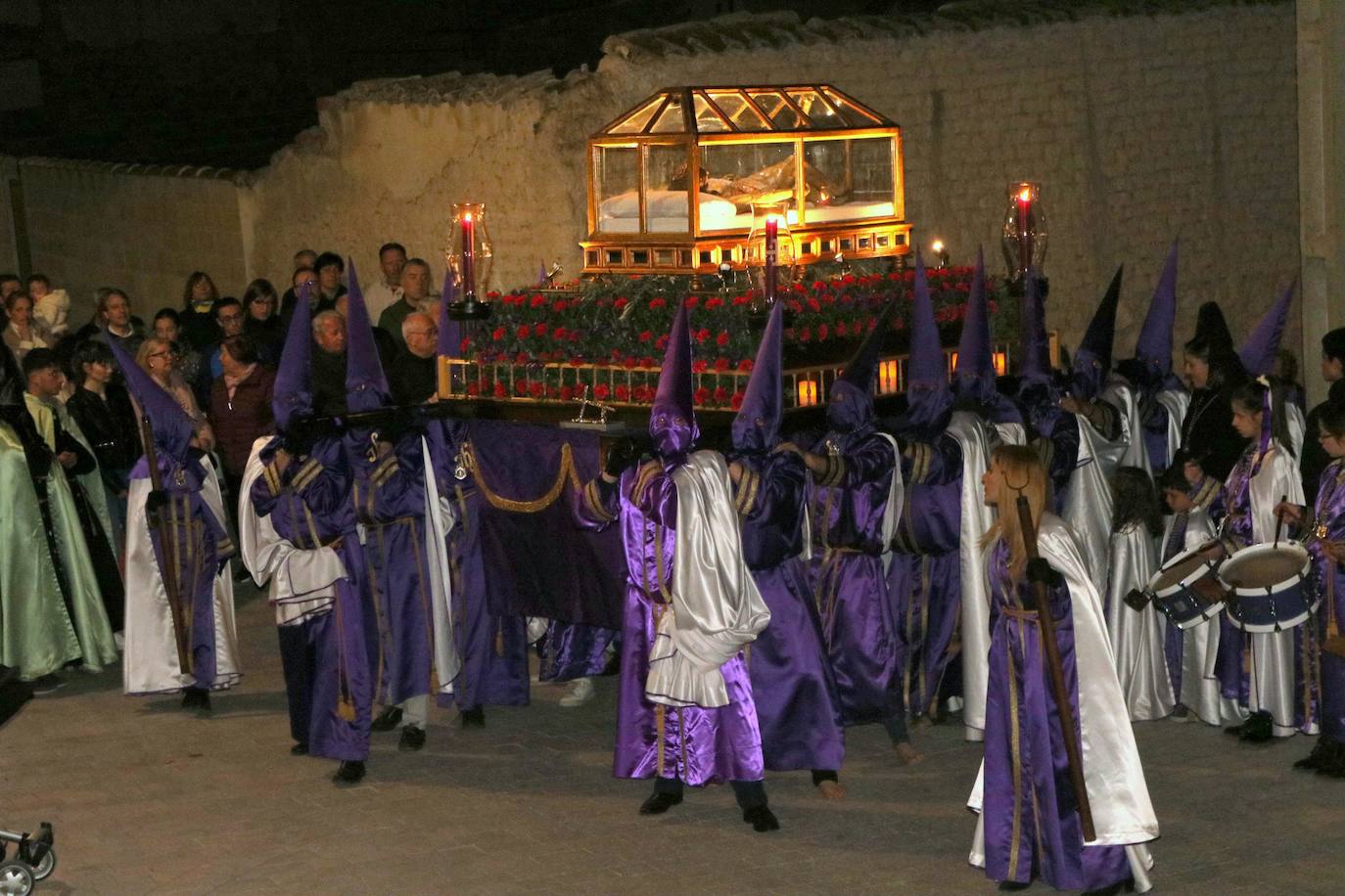 El recogimiento de la Semana Santa en Baltanás