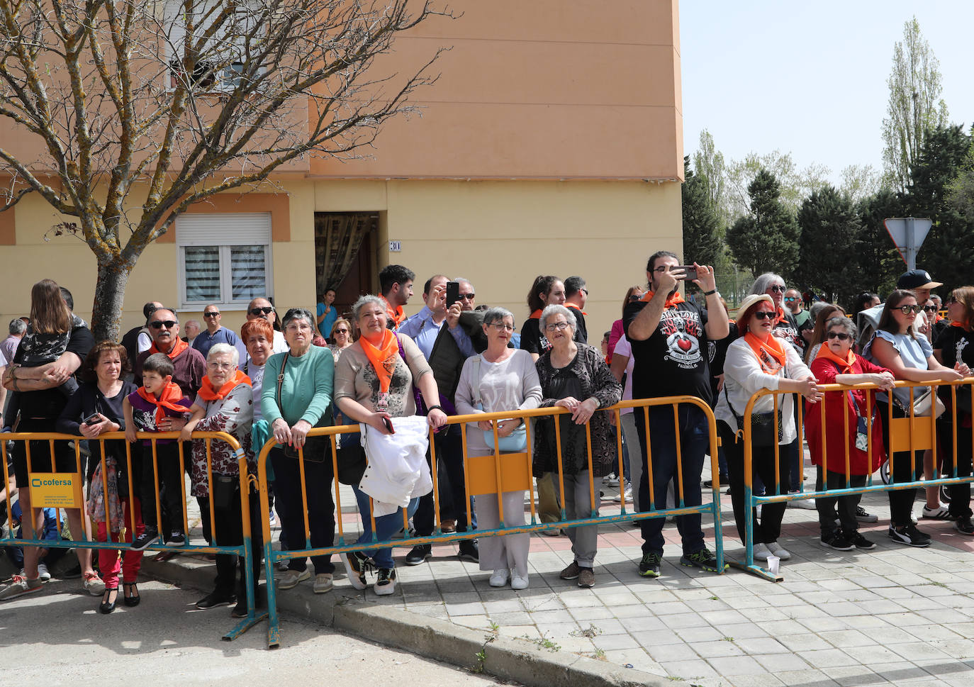 Chupinazo de las fiestas del barrio del Cristo