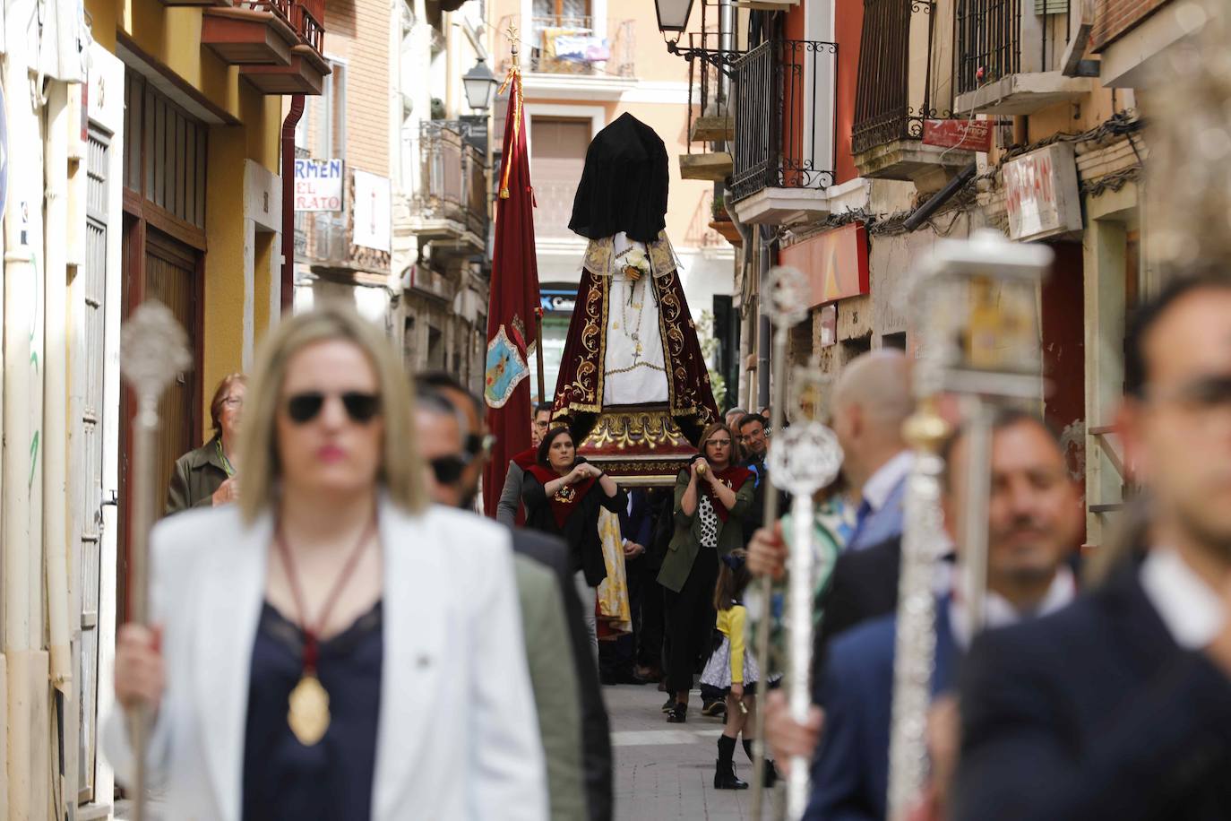 Peñafiel celebra un año más la tradicional Bajada del Ángel