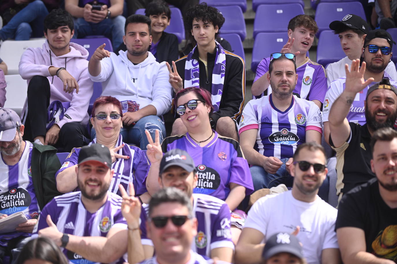 Búscate en la grada del Real Valladolid-Mallorca (1 de 4)