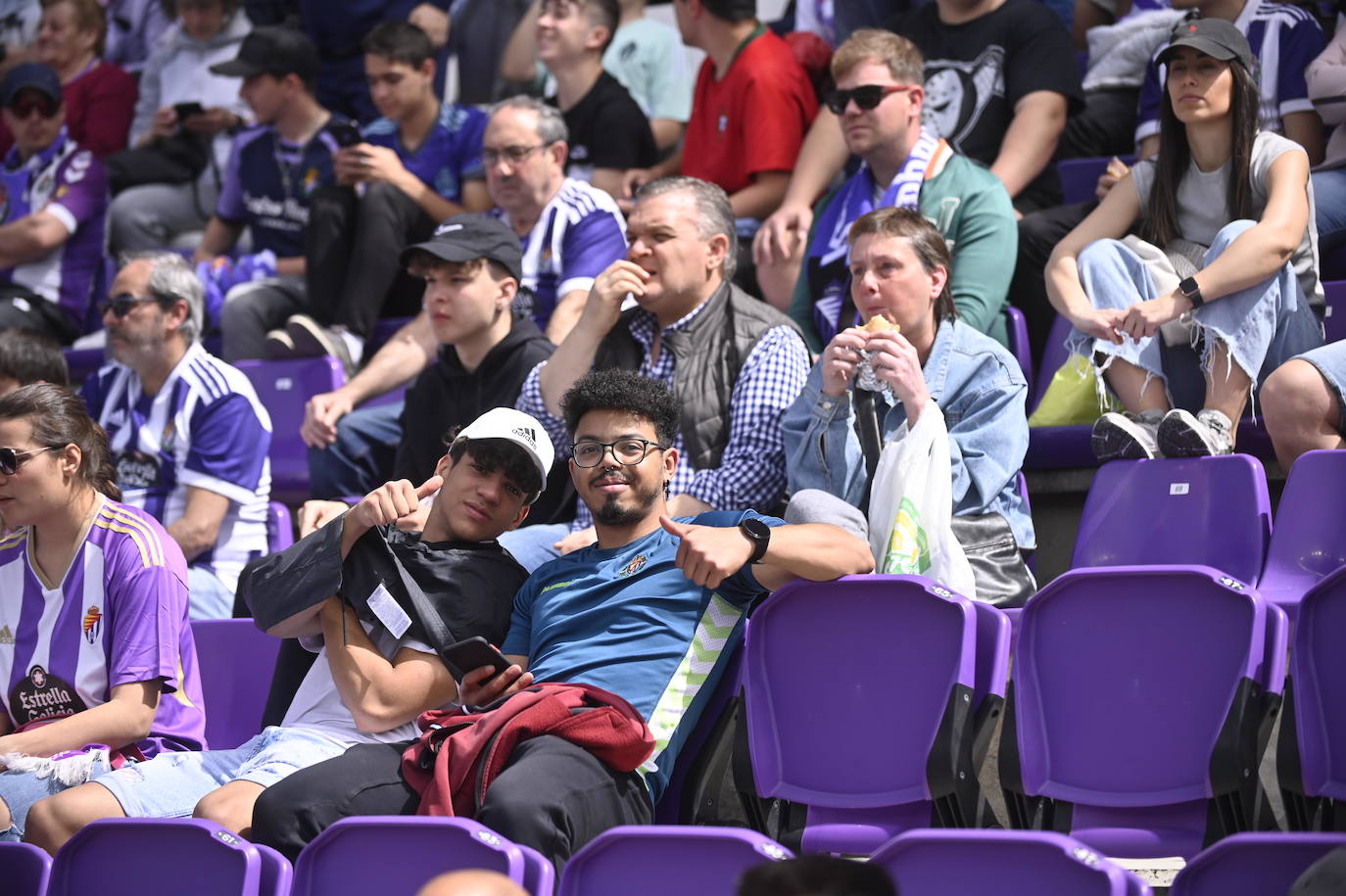 Búscate en la grada del Real Valladolid-Mallorca (1 de 4)