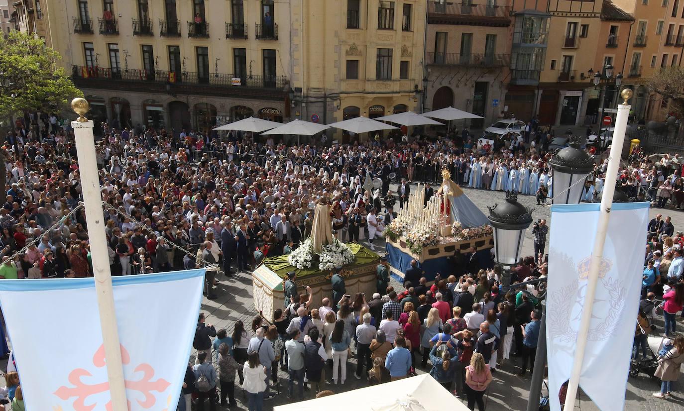 Los mejores momentos de la Procesión del Encuentro