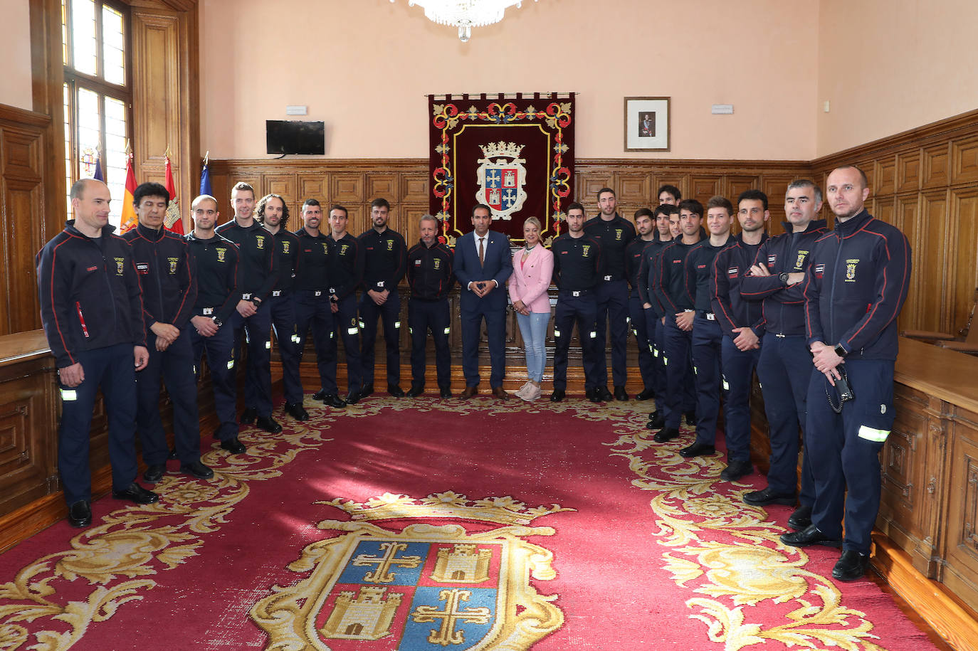 Catorce nuevos bomberos llegan al Parque de Palencia