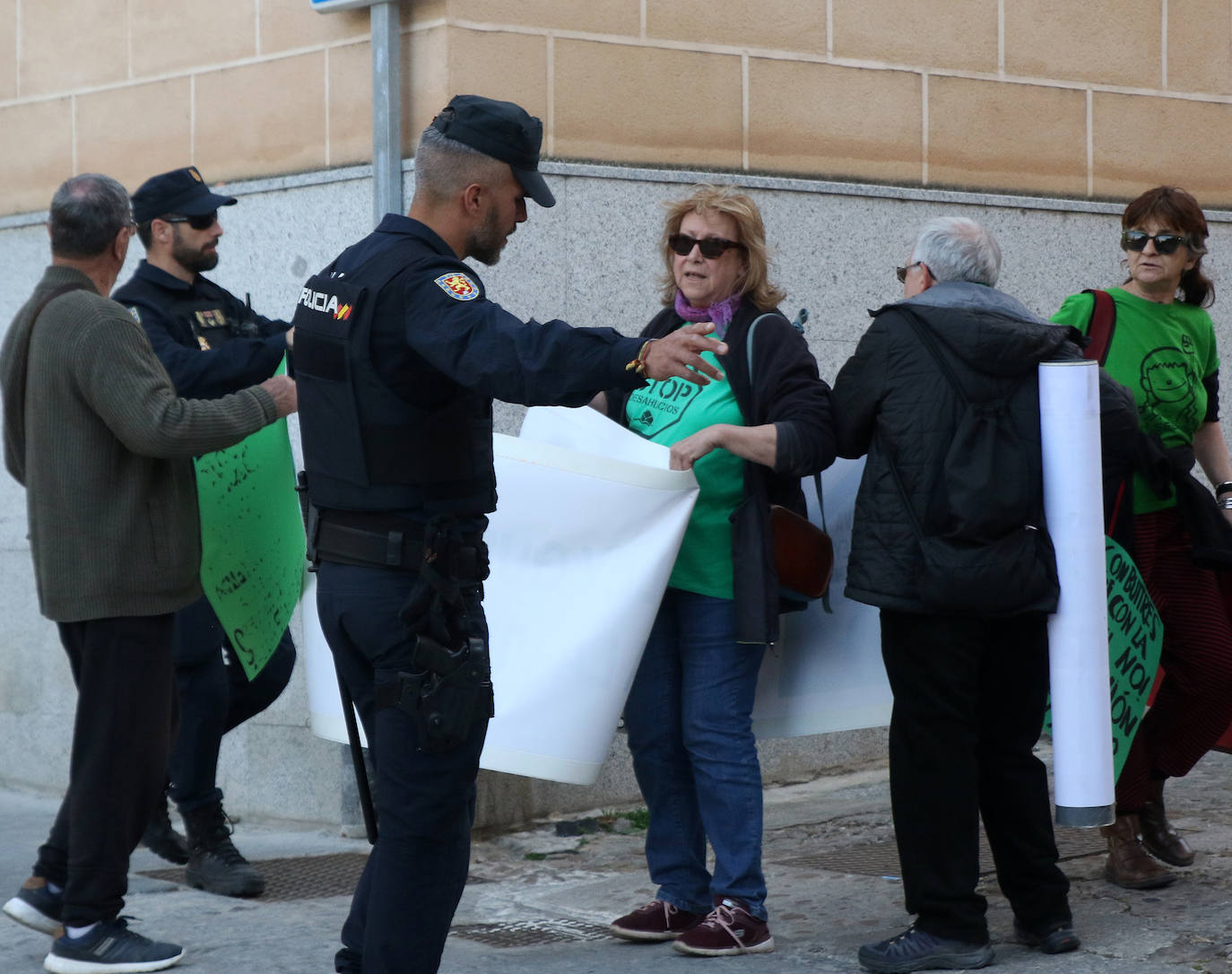 Acto de Pedro Sánchez en Segovia