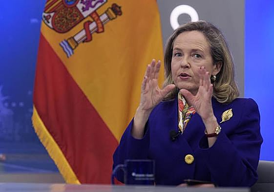 La vicepresidenta primera y ministra de Economía, Nadia Calviño